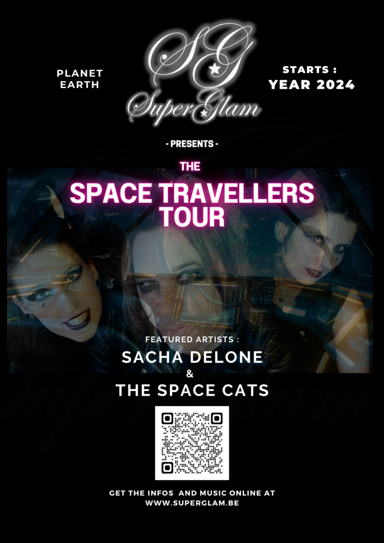 superglam sacha delone and the space cats